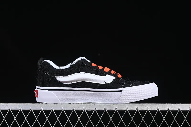 All categories Vans Vans series Vans Low Vans low-top Vans Knu Skool Vans denim rag low-top retro casual fat bread shoes VN0009QC6BT